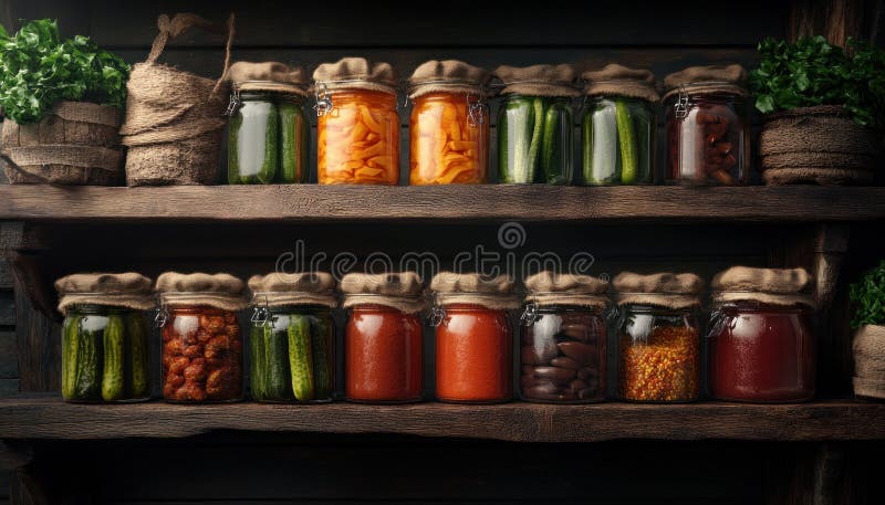 Grandma's Rustic Kitchen Homemade Pickles