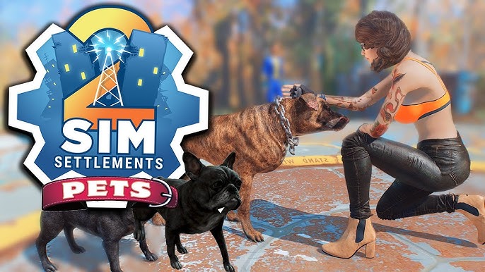 A screenshot showcasing several key characters from the Sim Settlements 2 storyline, including Jake.