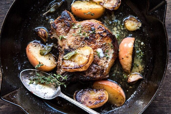 Autumn's Embrace: Apple Butter Pork Chops, Cozy...