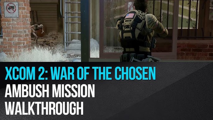 An in-game screenshot during a chaotic firefight in a Resistance Haven, during night, showing a squad of soldiers, illuminated by muzzle flashes and explosions, defending against a wave of enemies, including the Assassin Chosen, shrouded in shadow, preparing to strike.