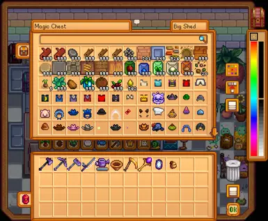 Screenshot of the correct SMAPI shortcut icon, highlighting its unique appearance compared to the standard Stardew Valley shortcut.