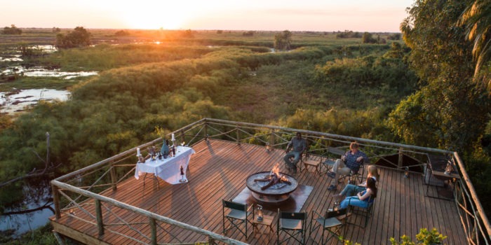 Okavango Delta sunset