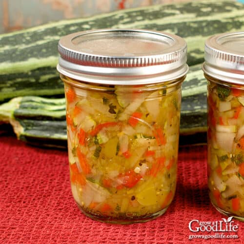Zucchini Relish Jar