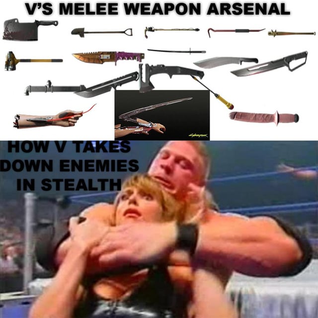 Screenshot of in-game Cyberware-EX configuration menu highlighting stealth enhancements like optic camo and silent movement