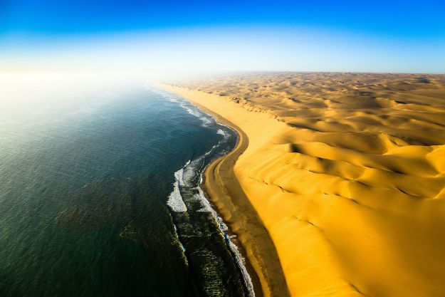 Scenic view of the Skeleton Coast