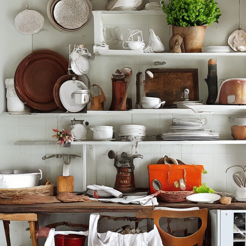 Kitchen Charm: Decorating with Thrifted Finds f...
