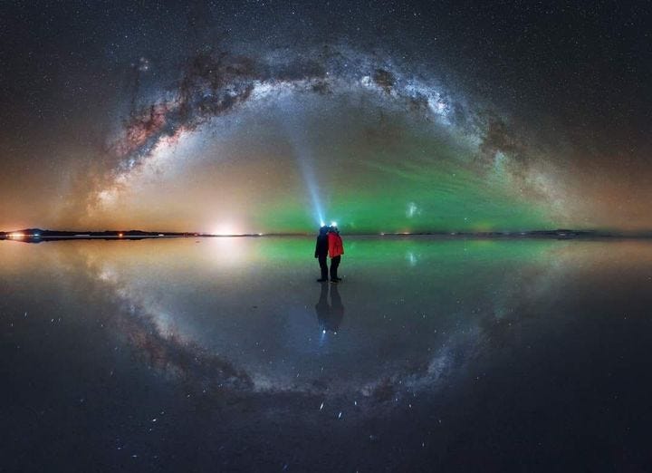 Milky Way Reflection on Salar de Uyuni