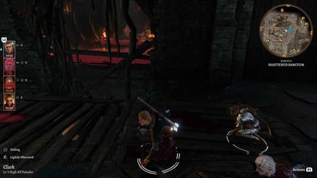 Close-up screenshot of the character equipping the Gloves of Uninhibited Kushigo, showcasing the stat bonuses. The character's hand should be flexing dramatically.