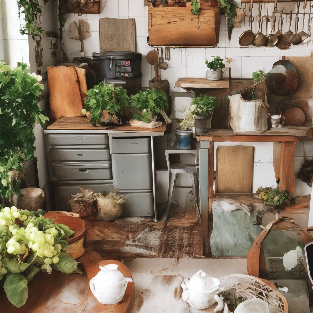 Thrifting Charm: Creating a Farmhouse Kitchen T...