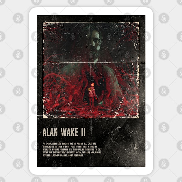 A close-up of Alan Wake manipulating the environment in the Dark Place, showing the ripple effect in the 
