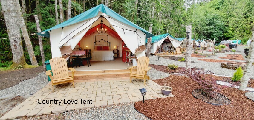 Glamping Near Forks Washington