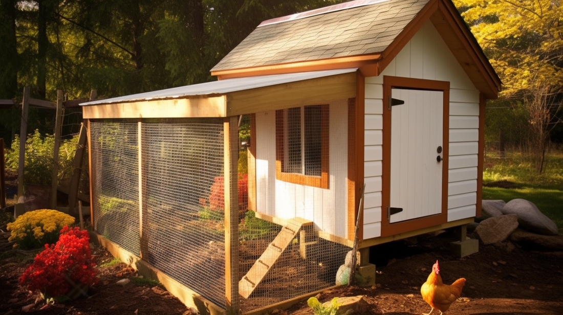 heated chicken waterer frozen landscape