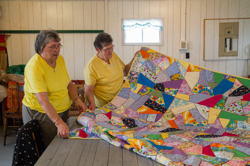 Fogo Island Inn interior quilting