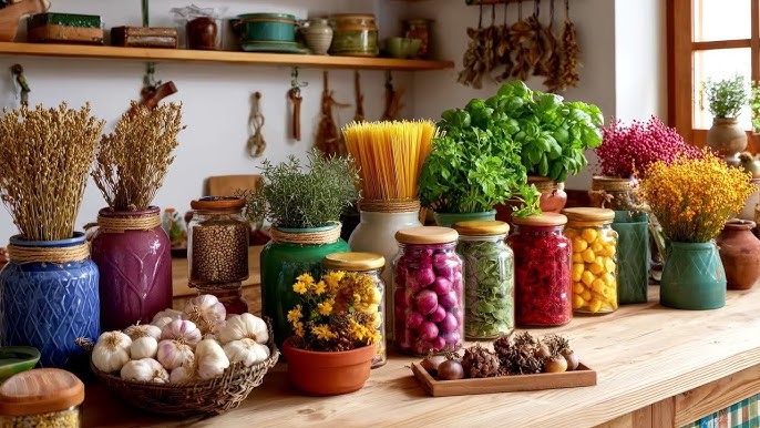 Cozy Autumn Kitchen: Upcycling Thrift Store Fin...