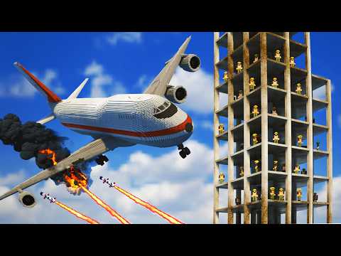 A Simfphys vehicle clipping through a wall due to collision issues