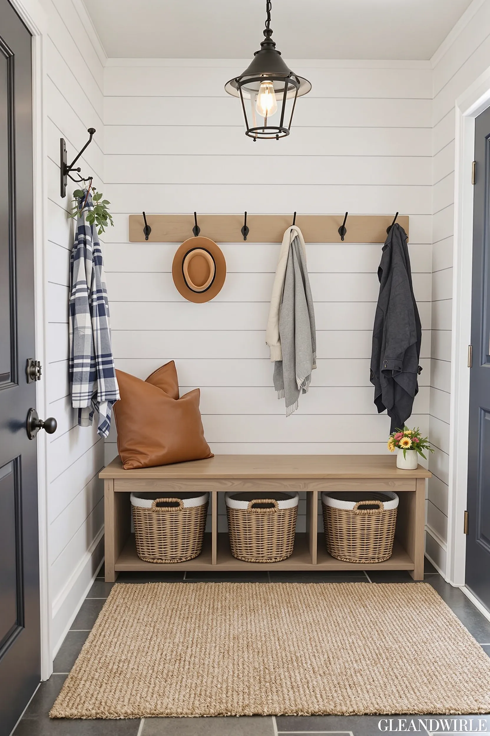 Muddy boots entry natural woven mat