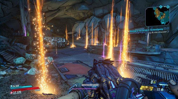 Borderlands 4 UI with build options.
