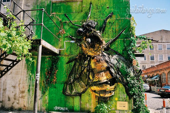 Lisbon street art in Alfama