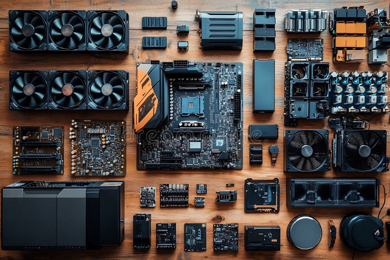 Image of a PC build showcasing excellent cable management inside a modern case, highlighting the clean and organized layout of components.