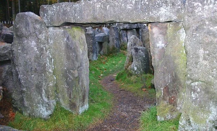 Ancient stone circle representing pagan traditions