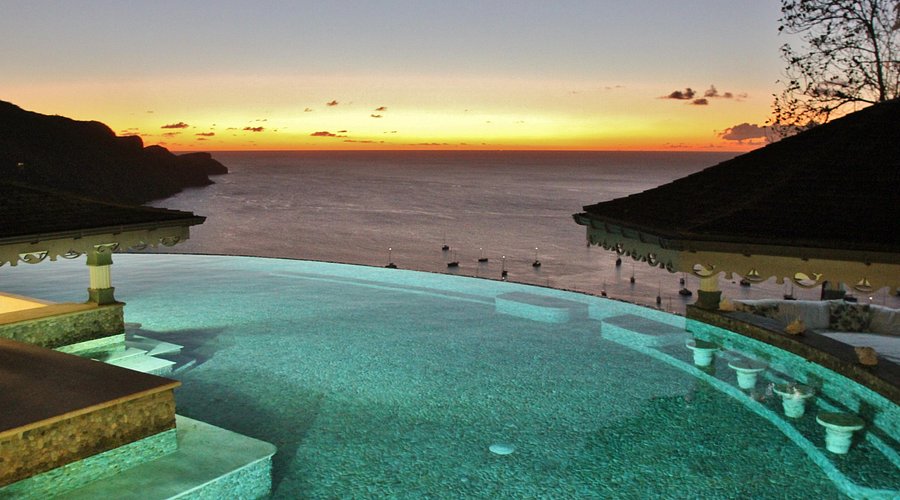 An Amazing Sunset As Seen From Serenity Shores Resort & Spa