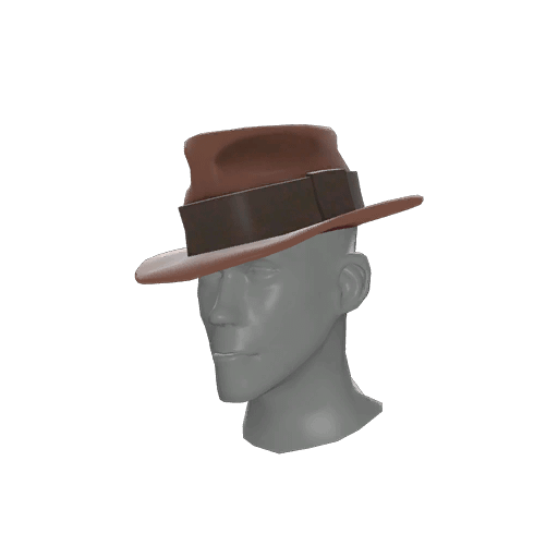 Close-up of the new sombrero for Heavy with the 'Scorching Flames' unusual effect.