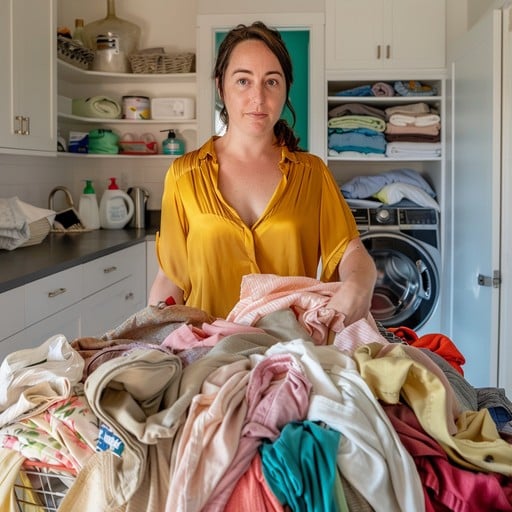 Laundry day duties
