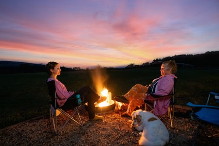 Campground Scene