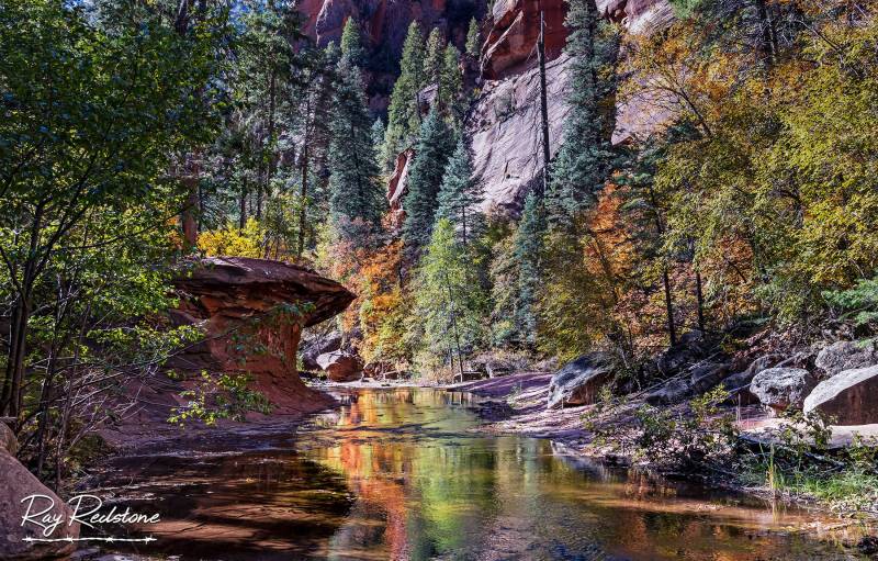 West Fork Oak Creek Fall