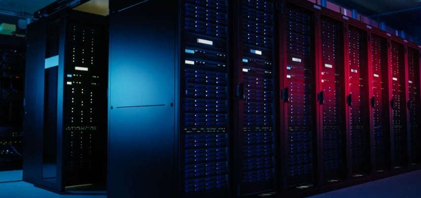 Image of server racks symbolizing the ongoing maintenance and protection needed for aging game servers.