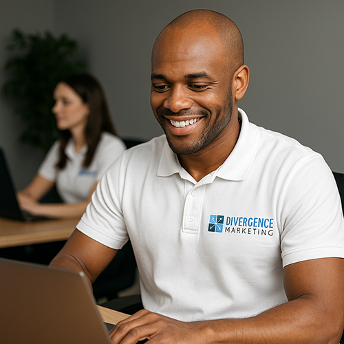 AI-generated hero image for a SaaS company landing page