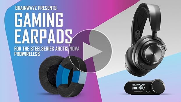 Headset in use during a gaming session.