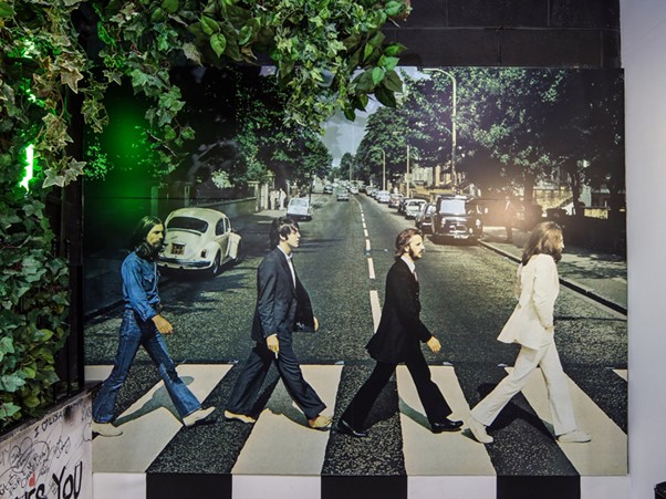The back cover of Abbey Road, further scrutinized for hidden messages