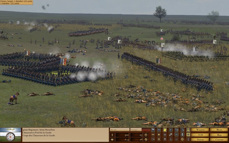 Rohan cavalry charging into battle against Isengard Uruk-Hai, showcasing the mod's ability to recreate iconic battles from The Lord of the Rings.