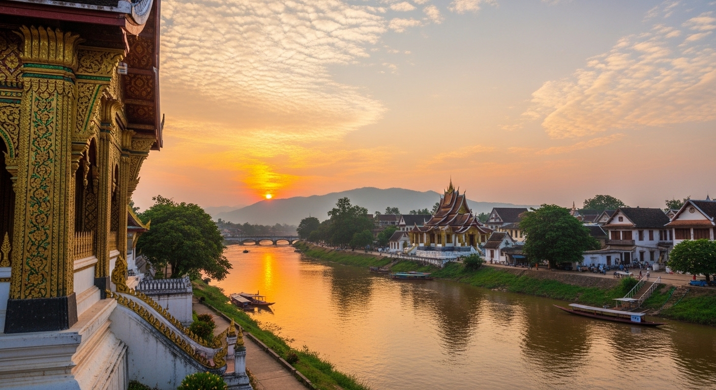 ## Lost in the Lush Embrace of Luang Prabang: A La...