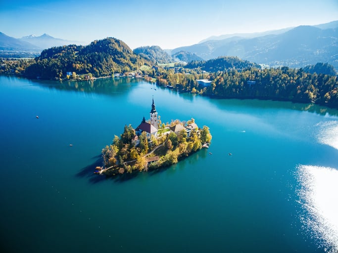 Lake Bled Sunset