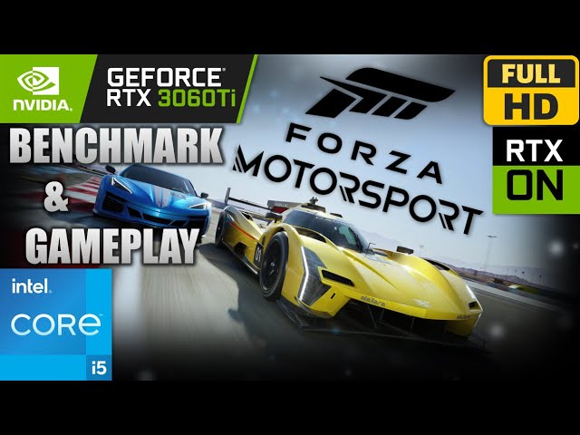 Forza Motorsport gameplay on GeForce NOW
