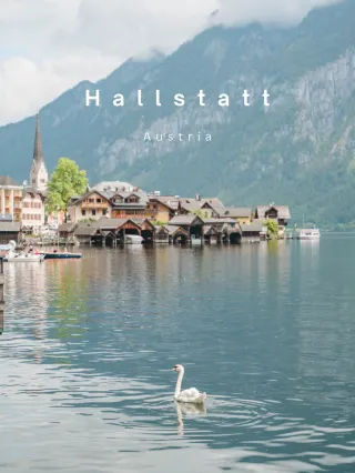 Hallstatt Winter Panorama