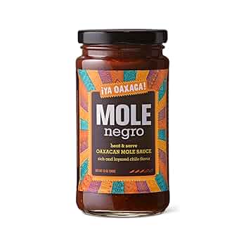 Rich, dark Mole Negro in a bowl