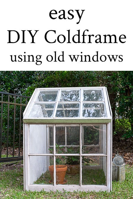 Cold frame protection from harsh weather