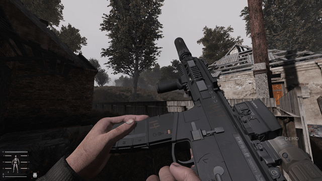 A character model of a bloodsucker stands in the dark. It will be a figure that will come with the collector's edition.