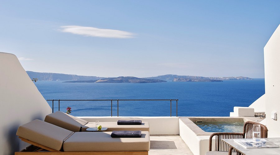 ## The Azure Oasis: A Santorini Dream Realized

Santorini