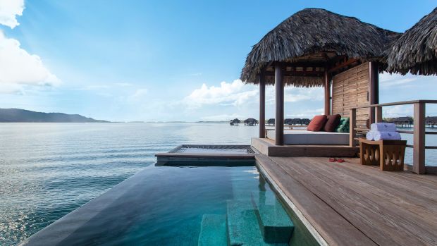 Four Seasons Bora Bora Bungalow Deck