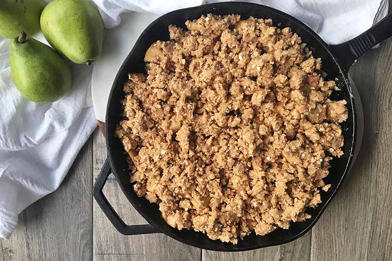 Pear Crisp Casserole