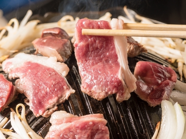 Action shots of canyoners rappelling down frozen waterfalls
