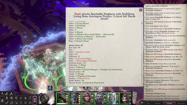 A dynamic combat encounter in Baldur's Gate 3, showcasing spell effects, character animations, and the strategic use of the environment.