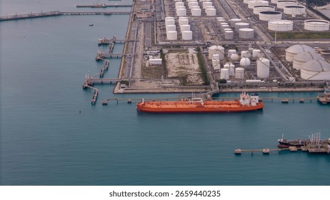 Promotional art of a player standing triumphantly in front of their mining operation