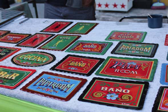 Cromo mural in Parque Patricios