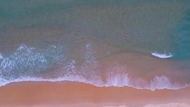 Aerial View of Pink Sands Beach, Harbour Island, Bahamas