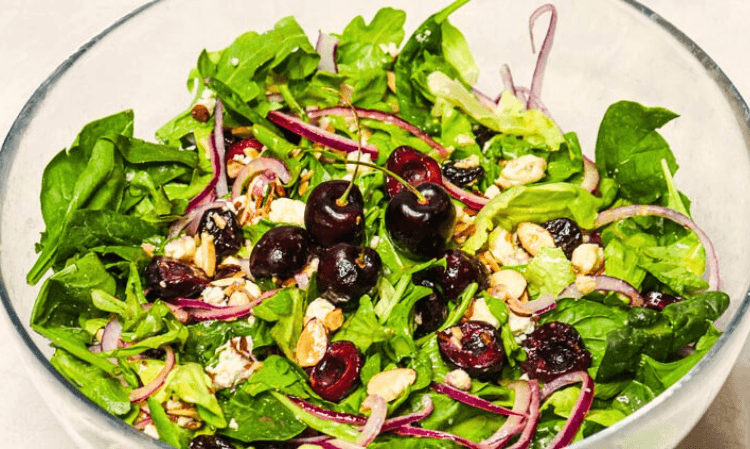 Ingredients for the homemade salad dressing